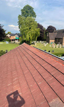 Modern EPDM flat roof